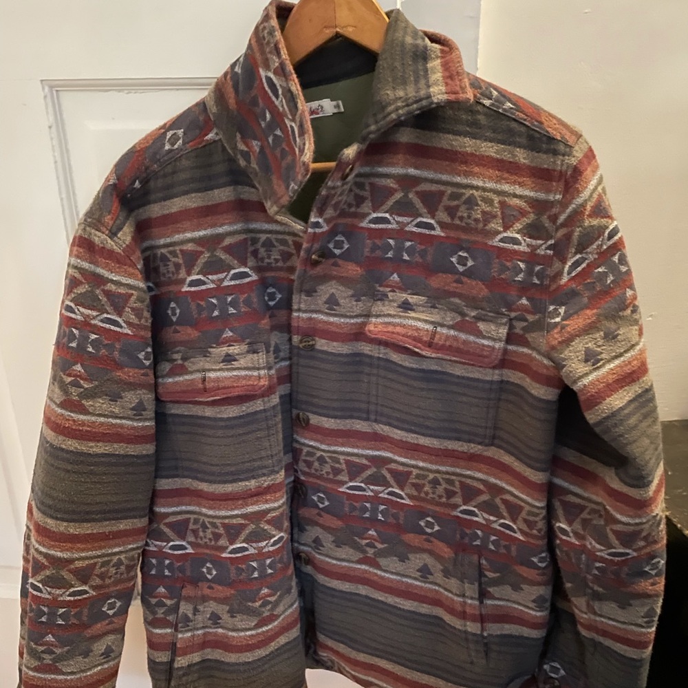 Faherty Shacket. Size medium